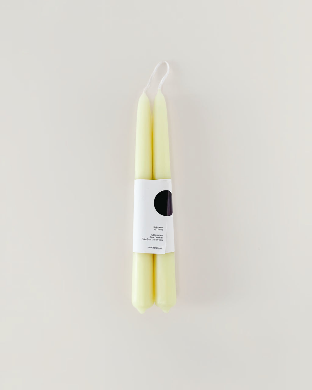 2-Piece Taper Candle Set Wild Daffodil