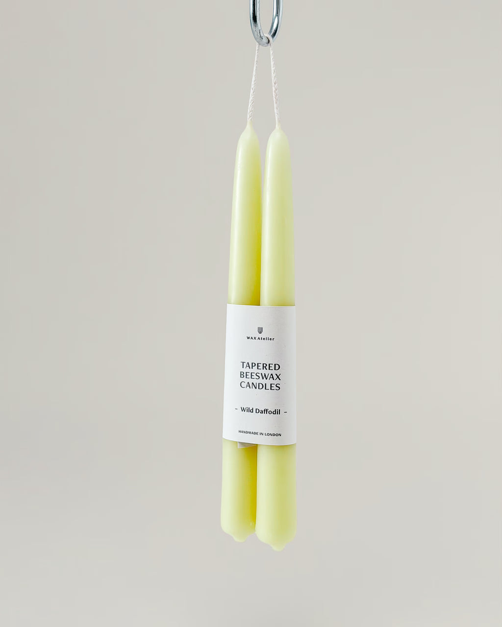 2-Piece Taper Candle Set Wild Daffodil