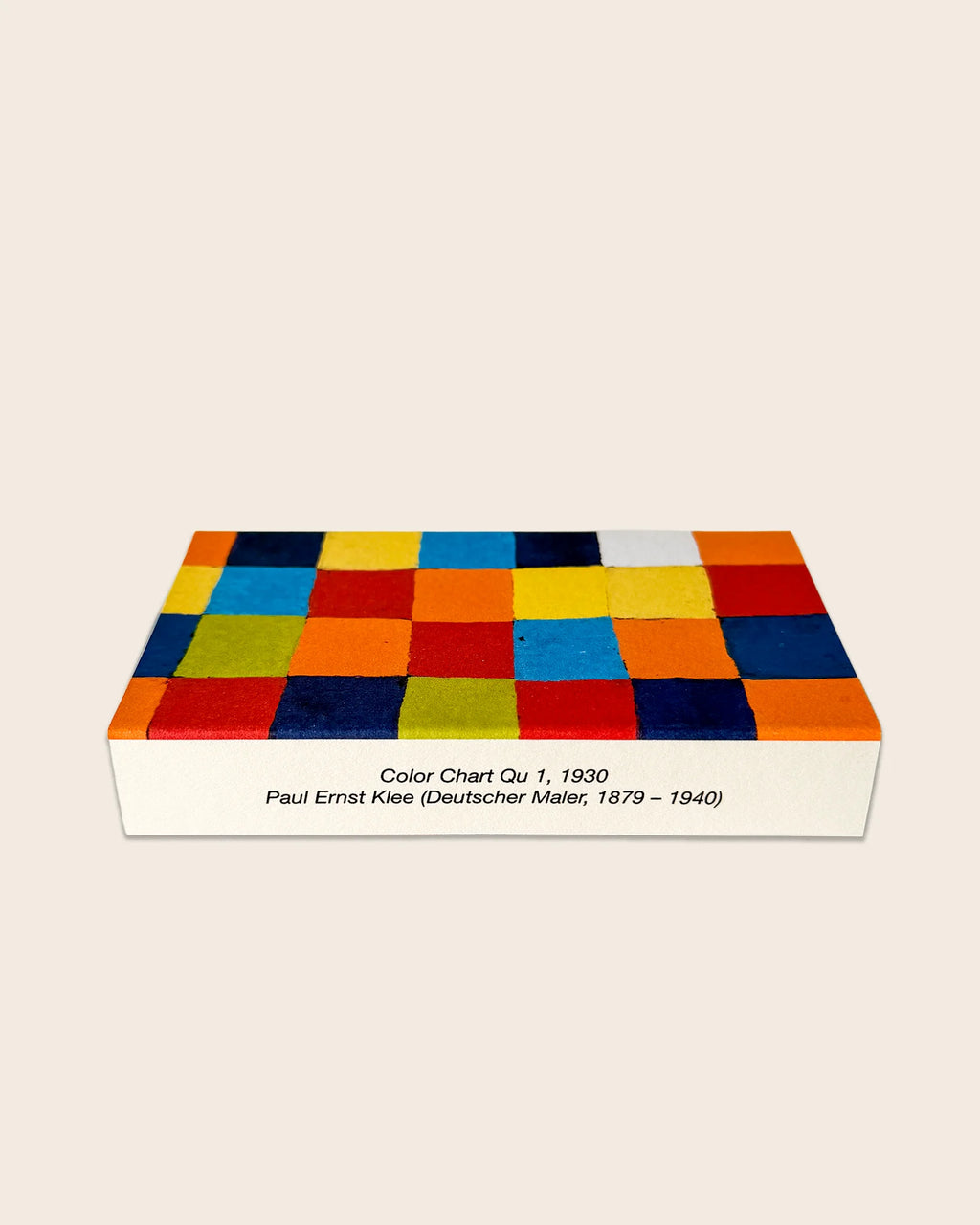 Streichholzschachtel Color Chart Qu 1