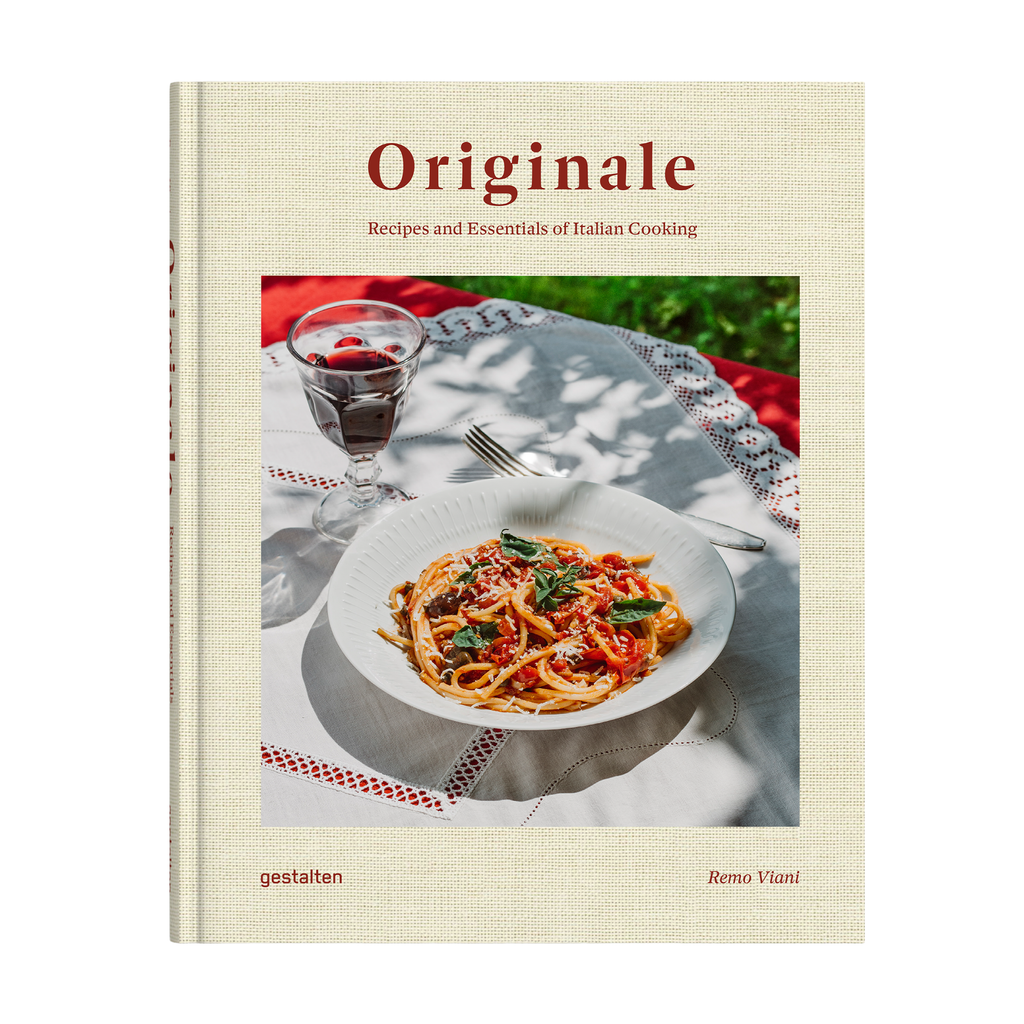 Kochbuch Originale von Remo Viani. Authentische italienische Rezepte und Zutaten, traditionelle Pasta-Gerichte und mediterraner Genuss, veröffentlicht im gestalten Verlag.