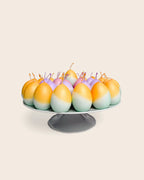 Dip Dye Pastel Egg Candles