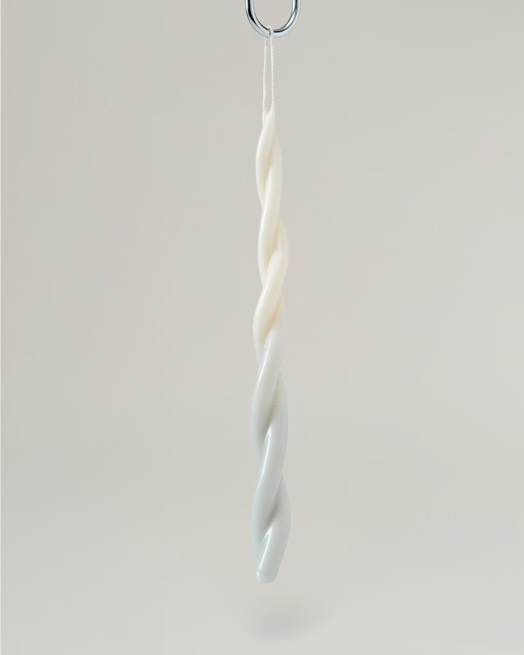 Gedrehte Kerze Light Indigo