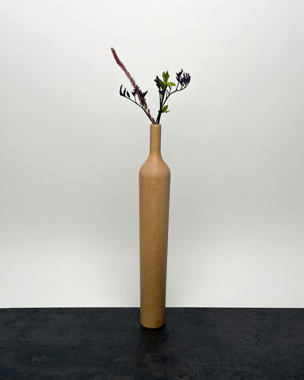 Holzvase Butelka