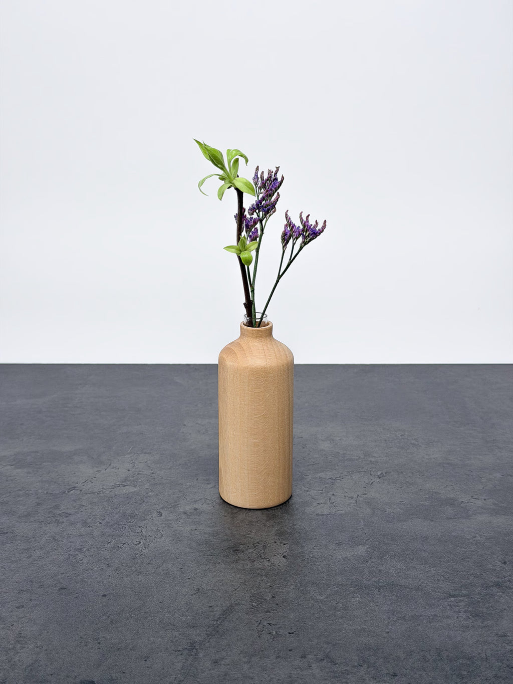 Holzvase Monolit