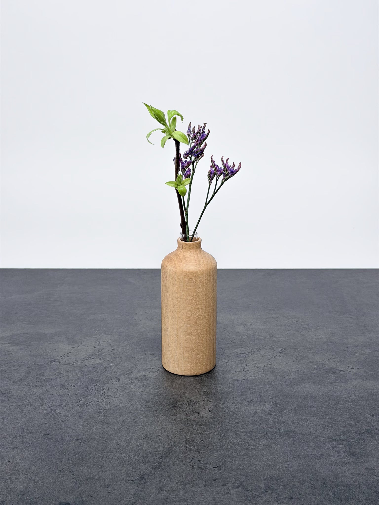 Holzvase Monolit