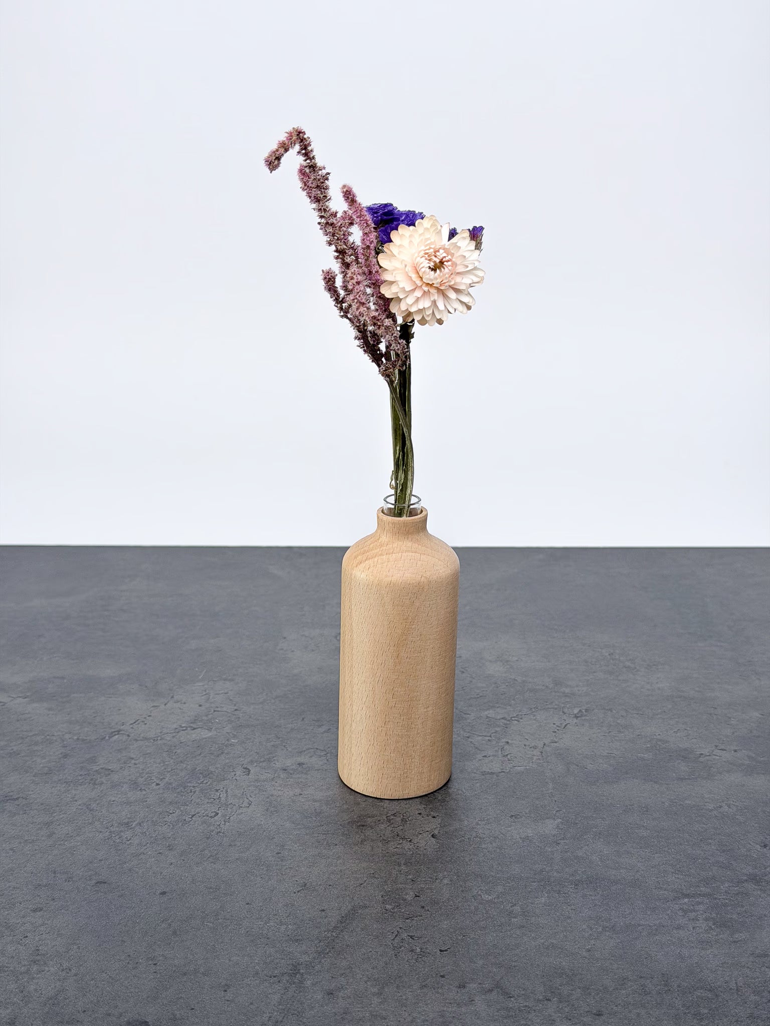 Holzvase Monolit