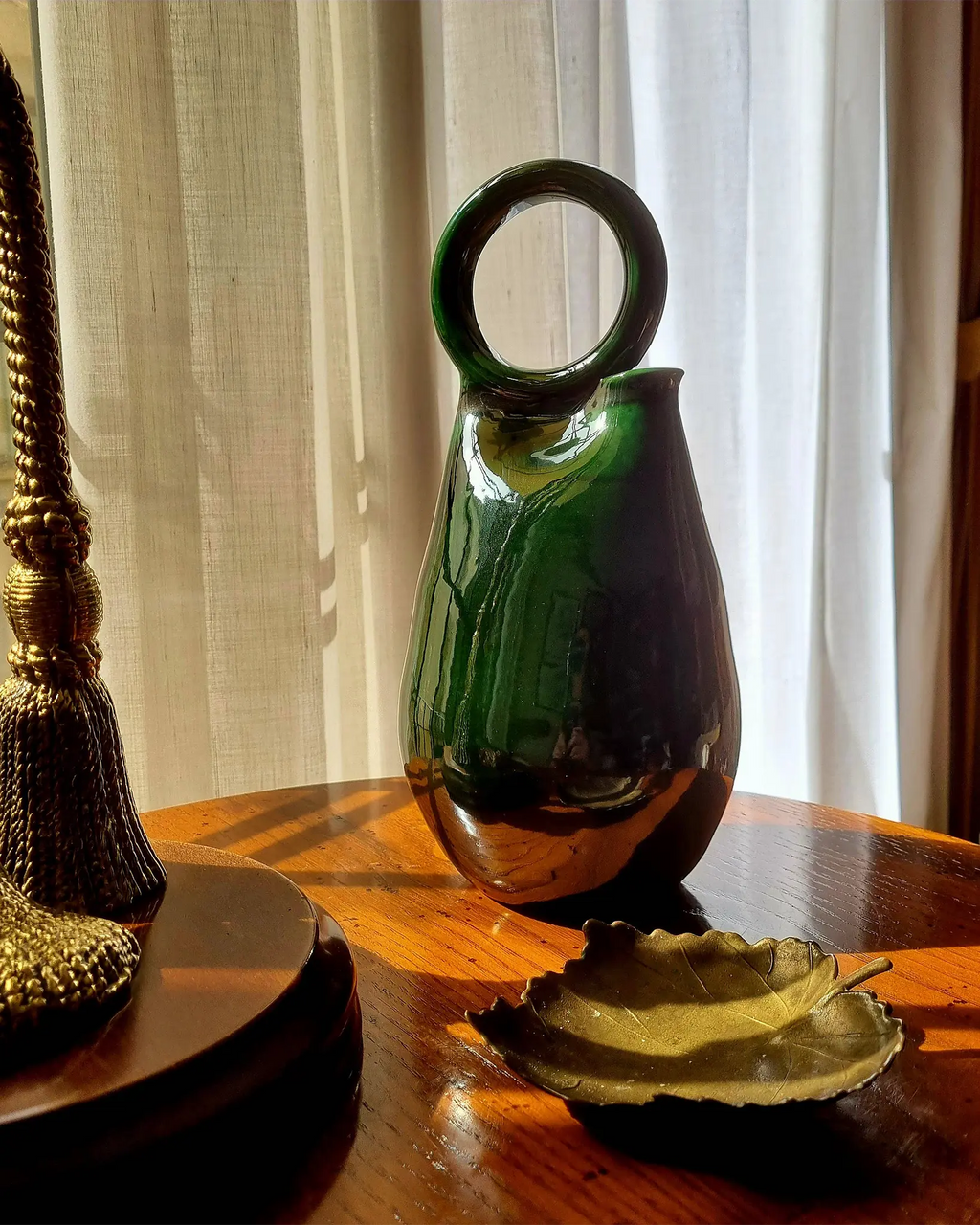 Hoop Vase Olive