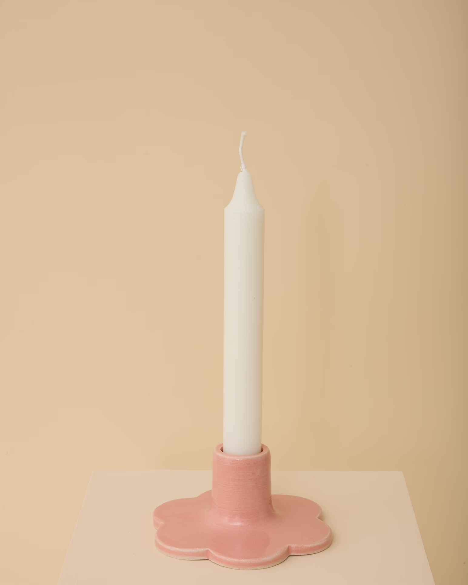 Kerzenhalter Flower Pink