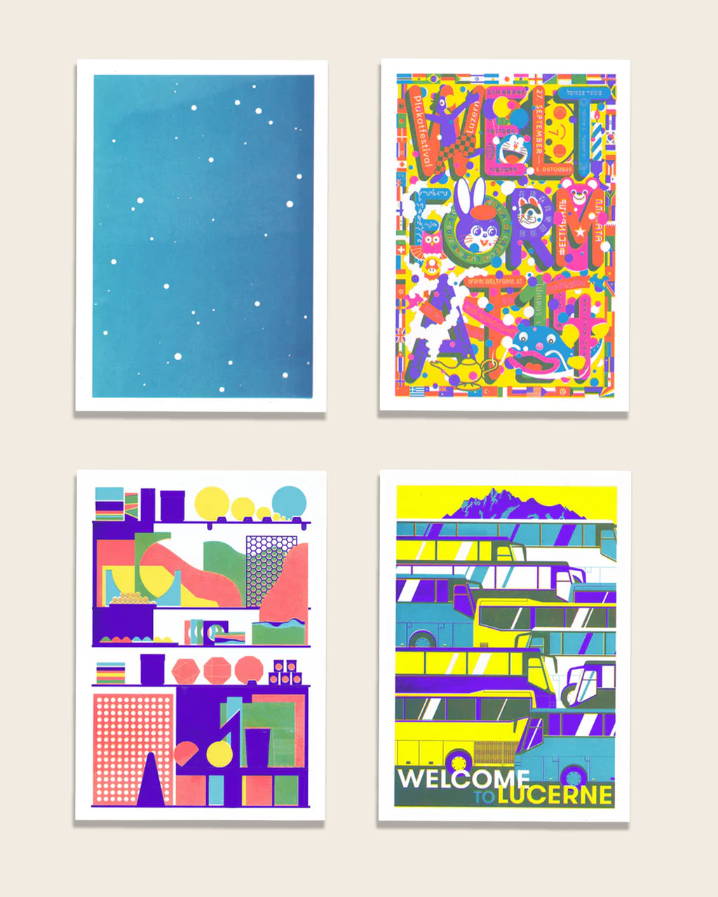 Risograph Print Lucerne 02