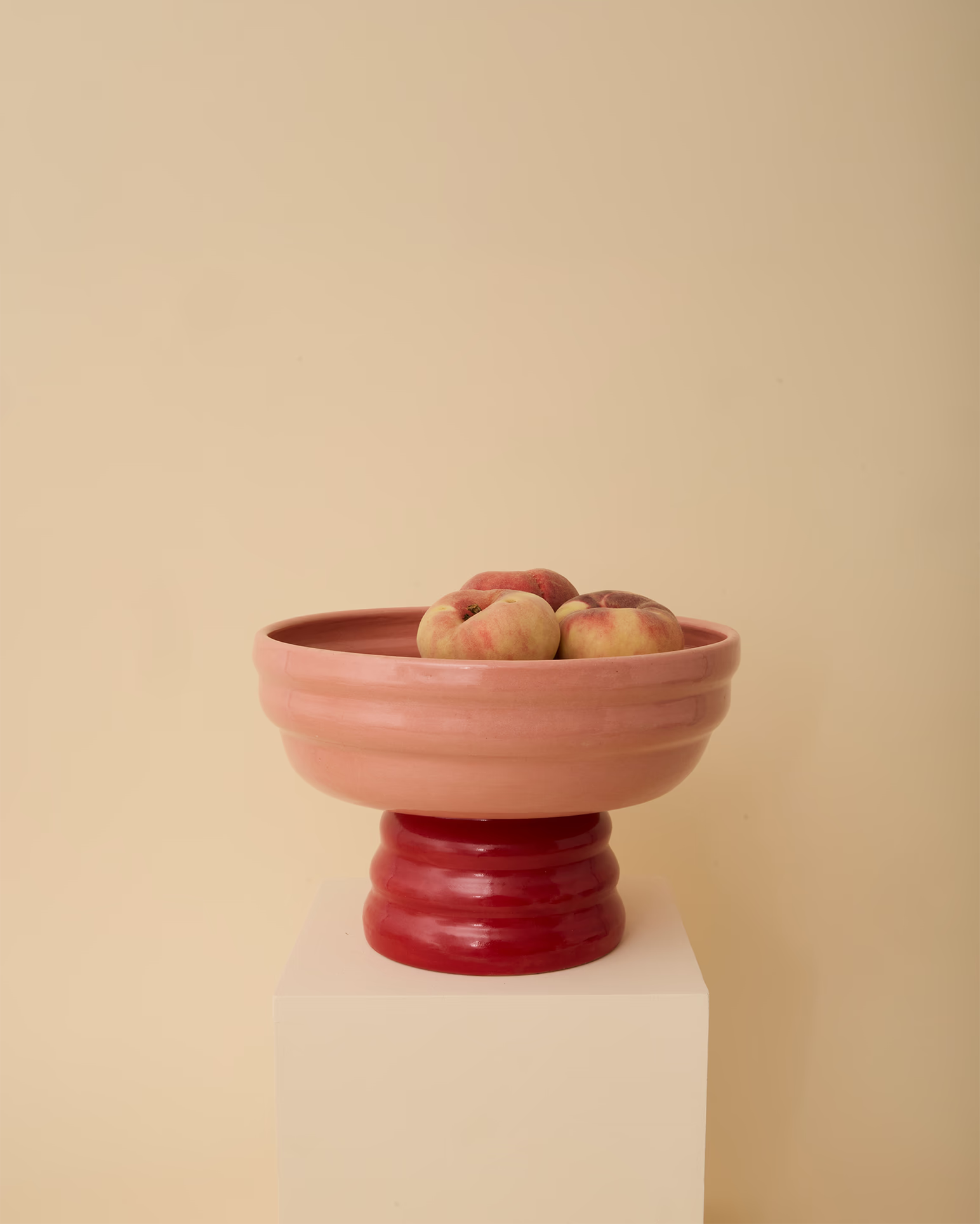 Pedestal Bowl Pink