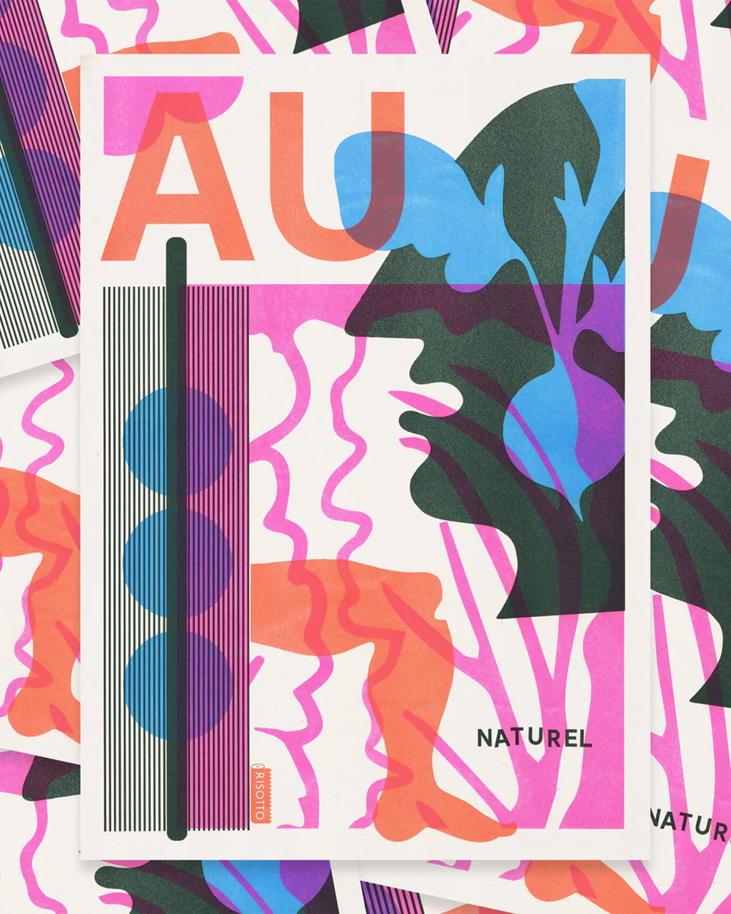 Risographie Print Au Naturel