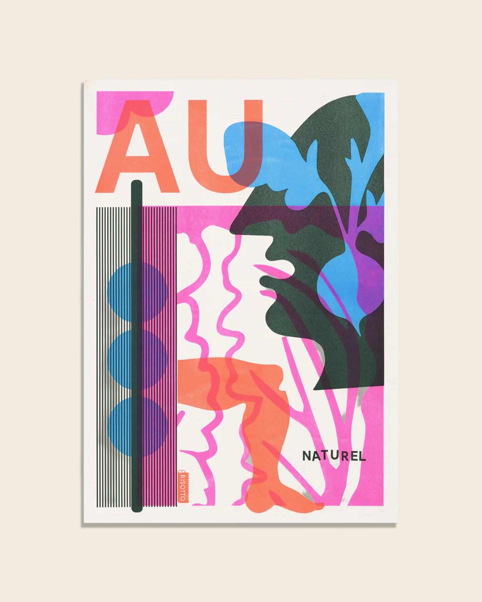 Risographie Print Au Naturel