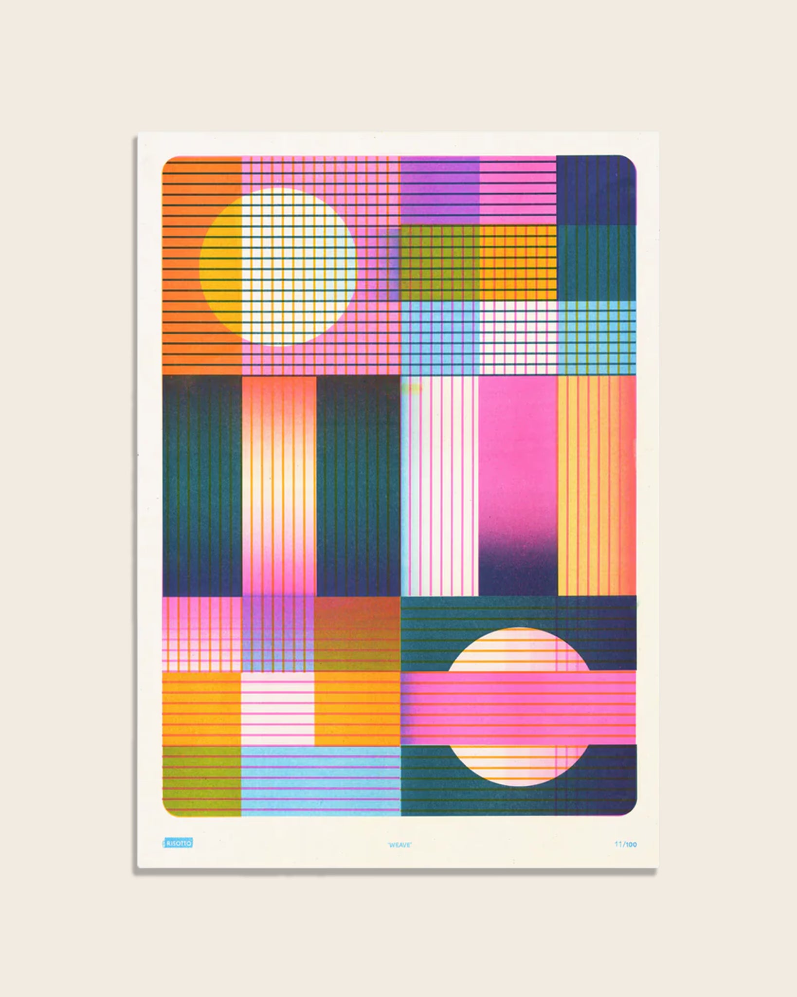 Risographie Print Weave