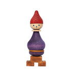 Zusammengesteckte Holzsteckfigur Lila von Wooden Story aus FSC zertifiziertem Holz, Montessori Steckspielzeug