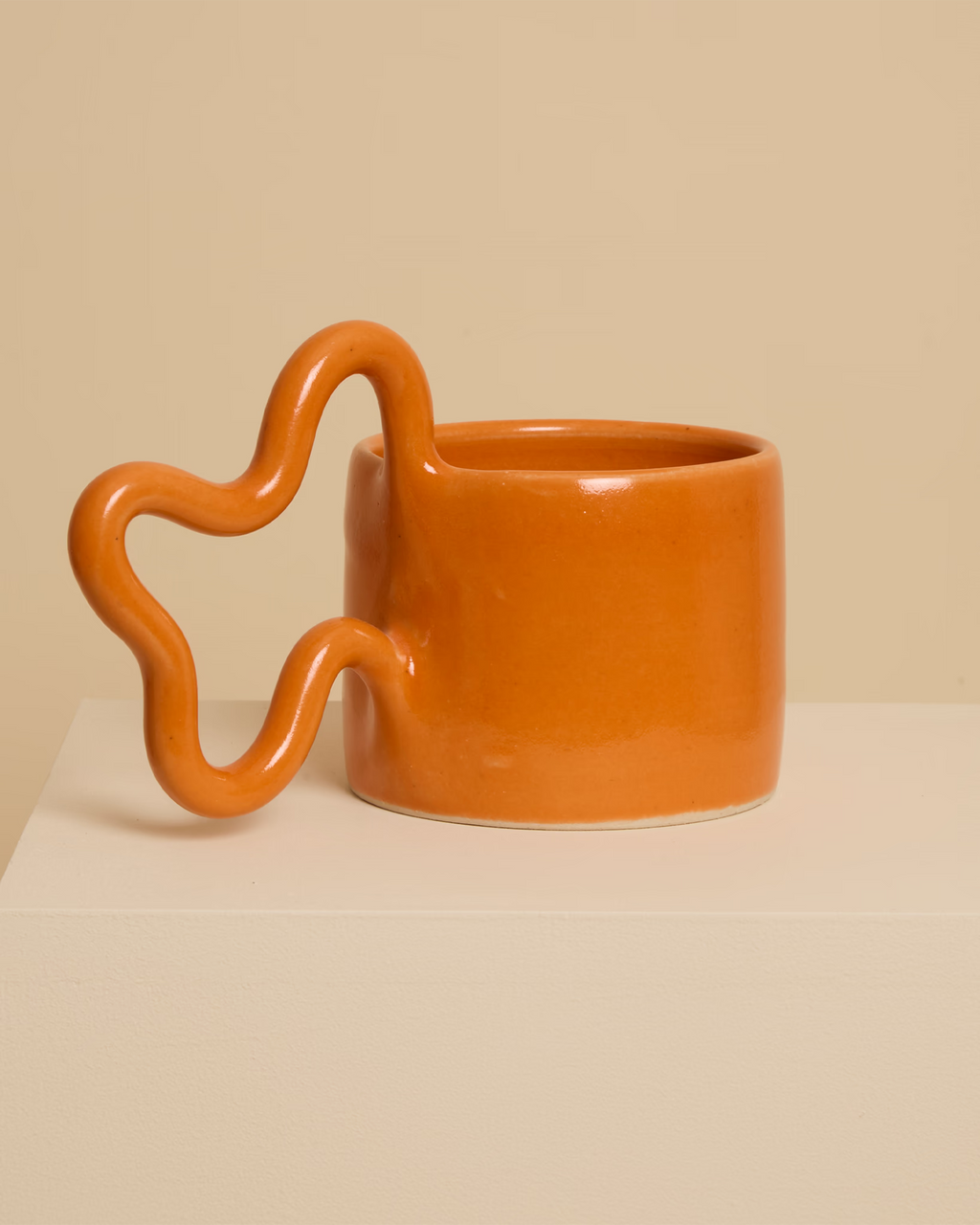 Mug Wiggle Orange
