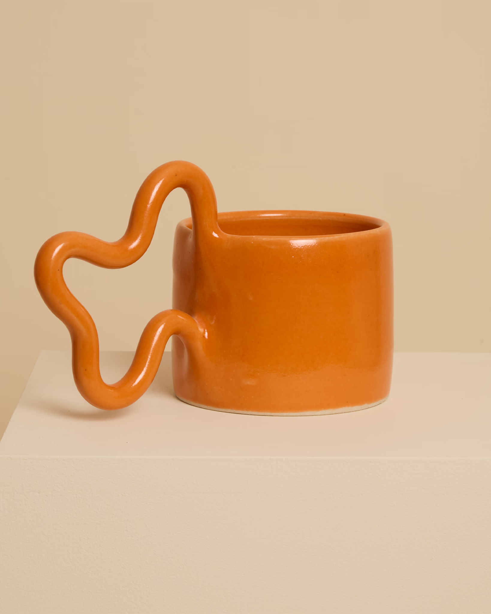 Mug Wiggle Orange