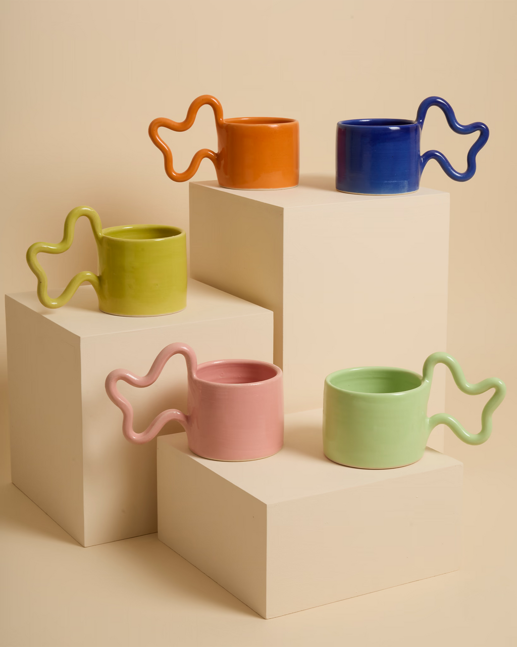 Mug Wiggle Orange