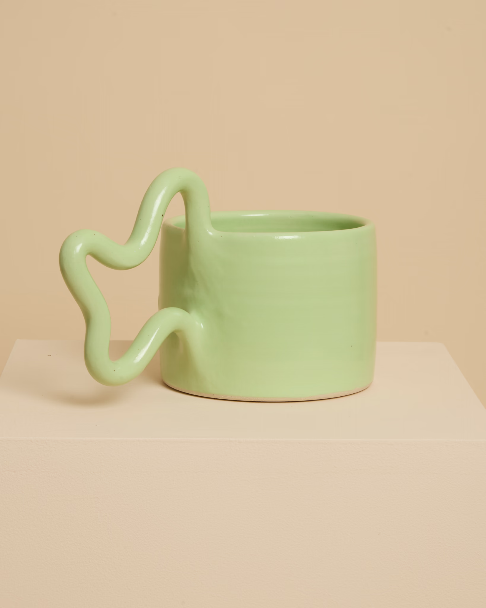 Mug Wiggle Mint Green