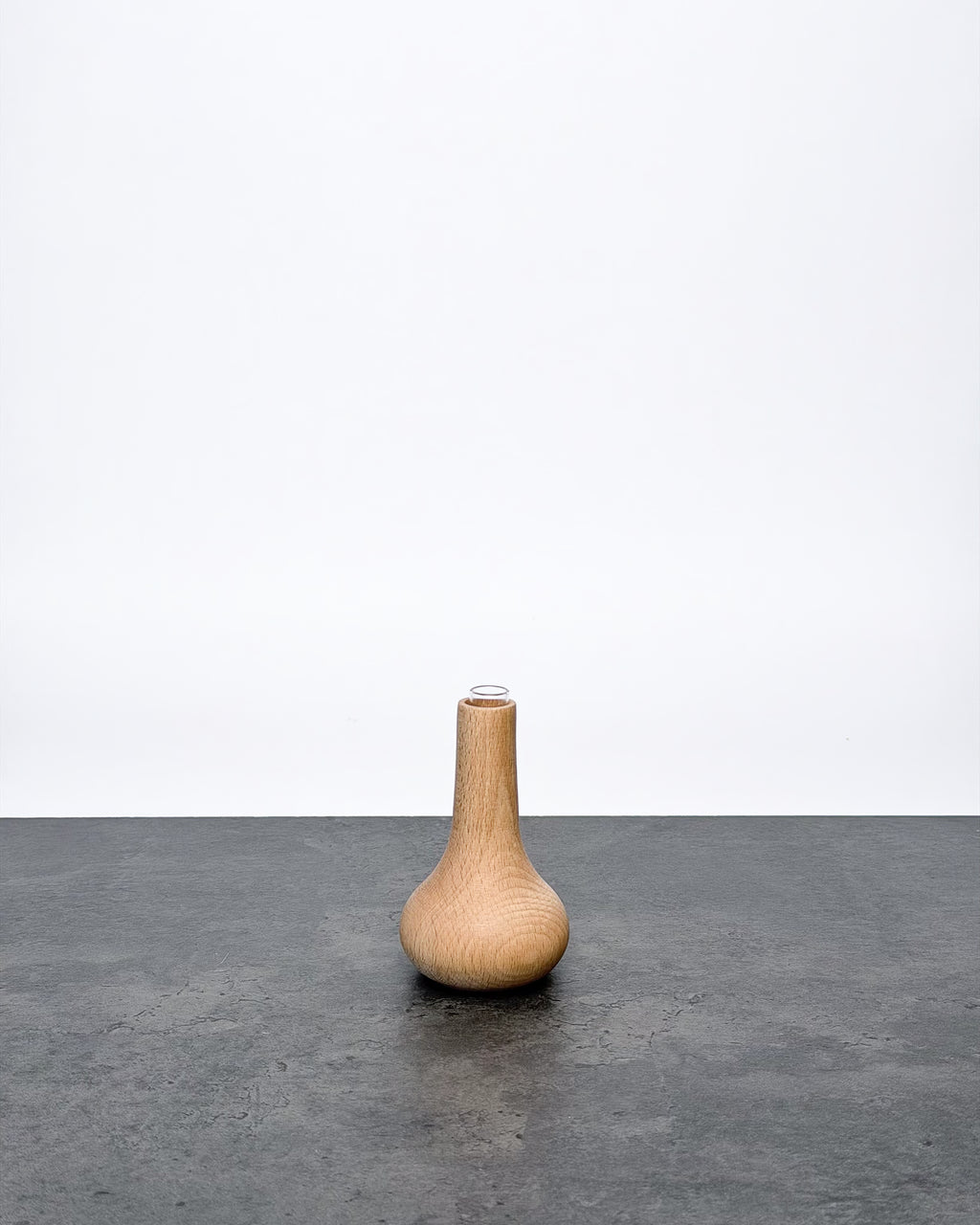 Holzvase Kropla von Wooden Story.