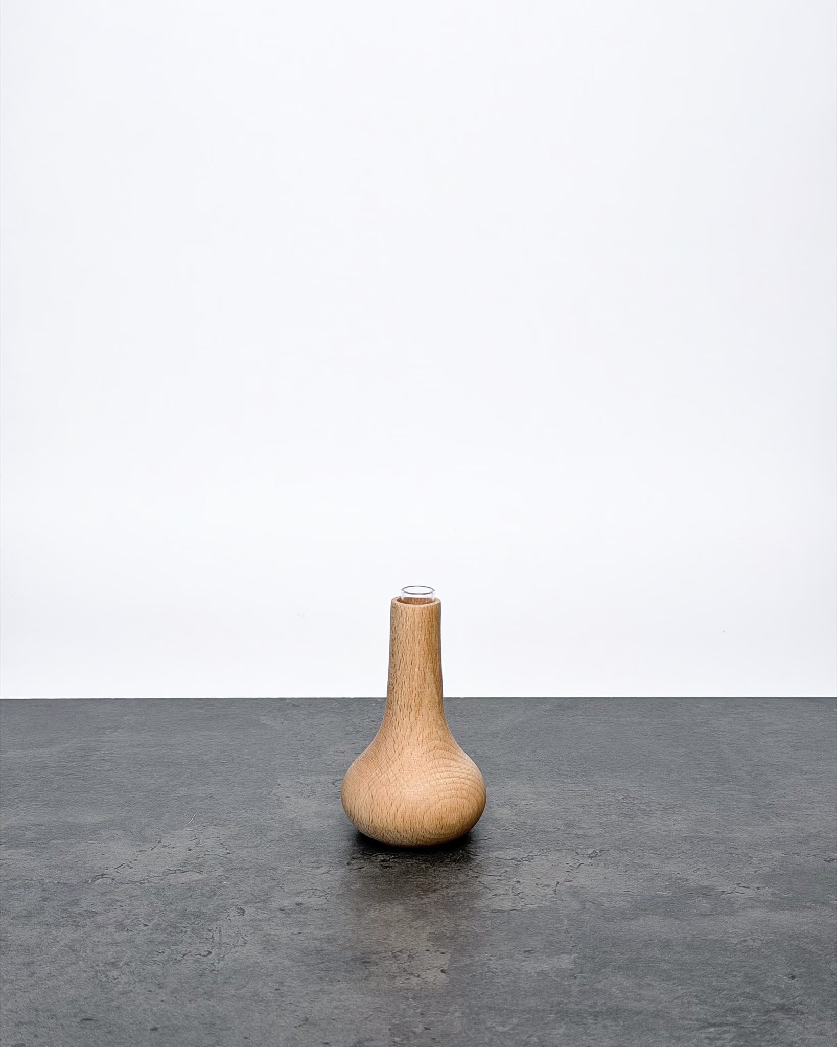 Holzvase Kropla von Wooden Story.