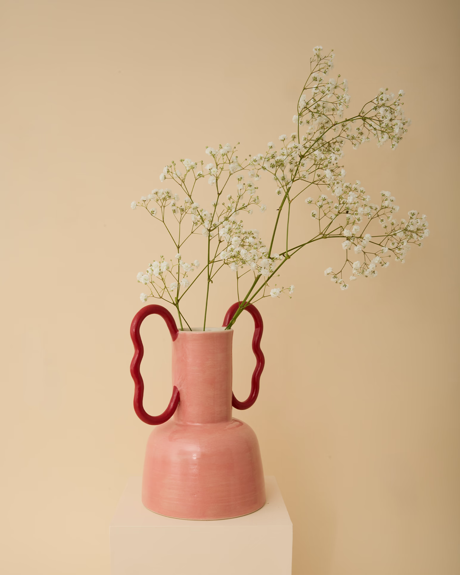 Vase Wiggle Pink