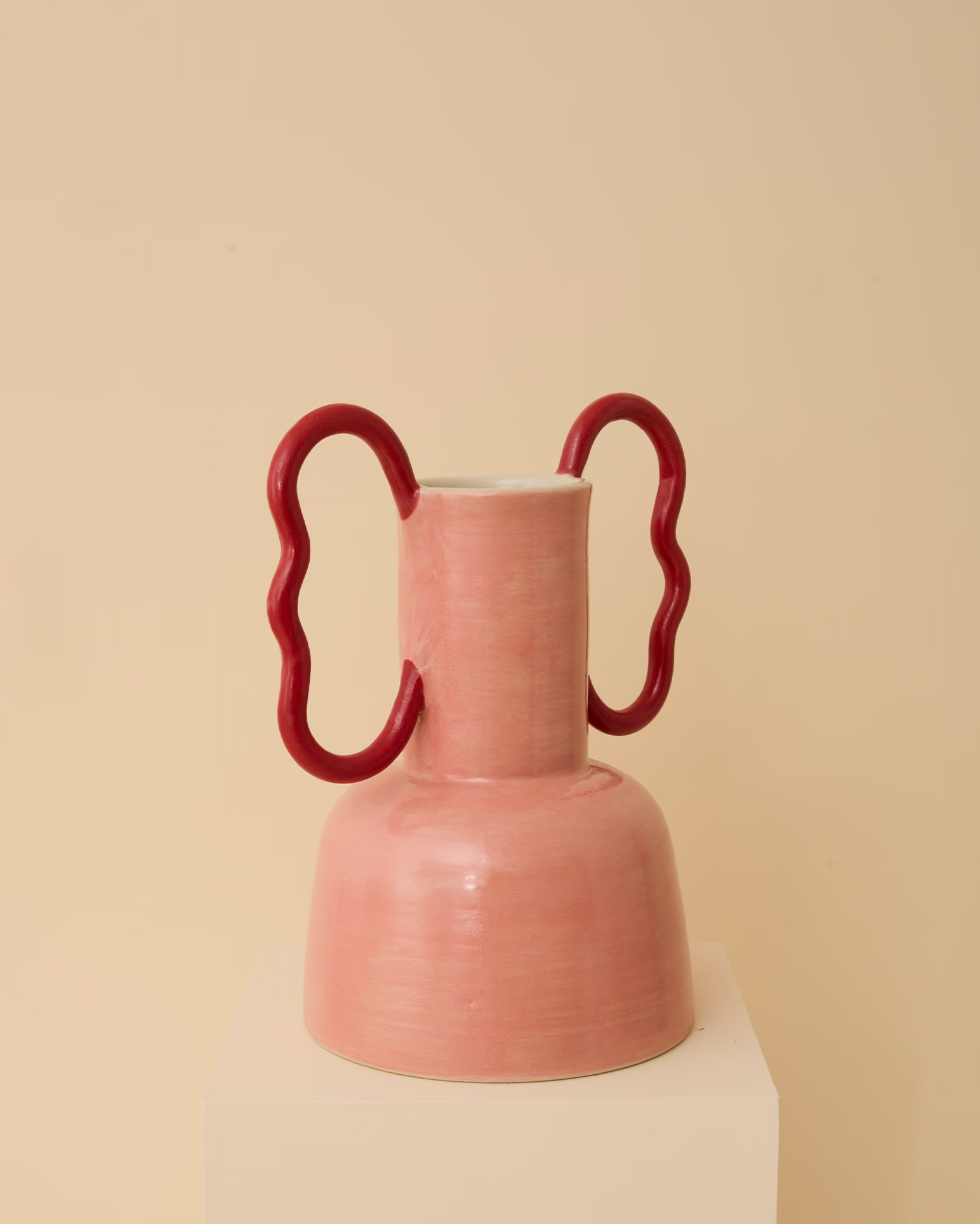 Vase Wiggle Pink