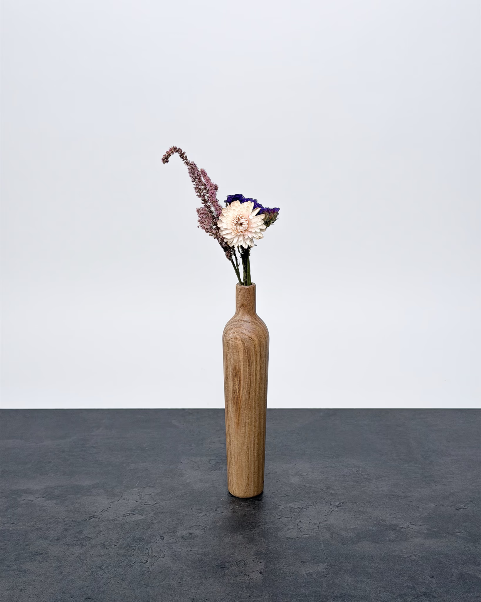 Holzvase Butelka