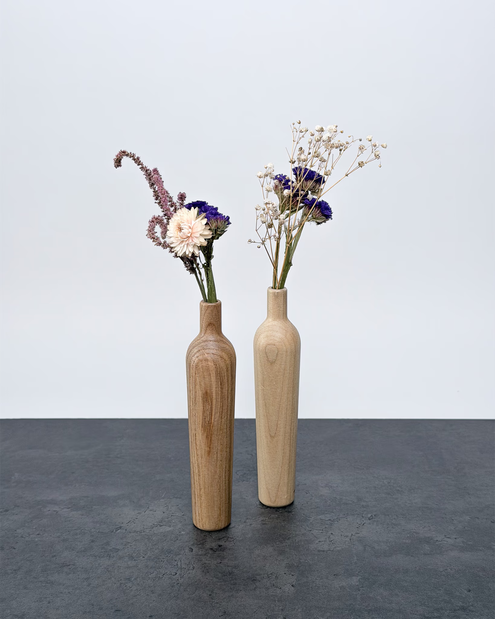 Holzvase Butelka