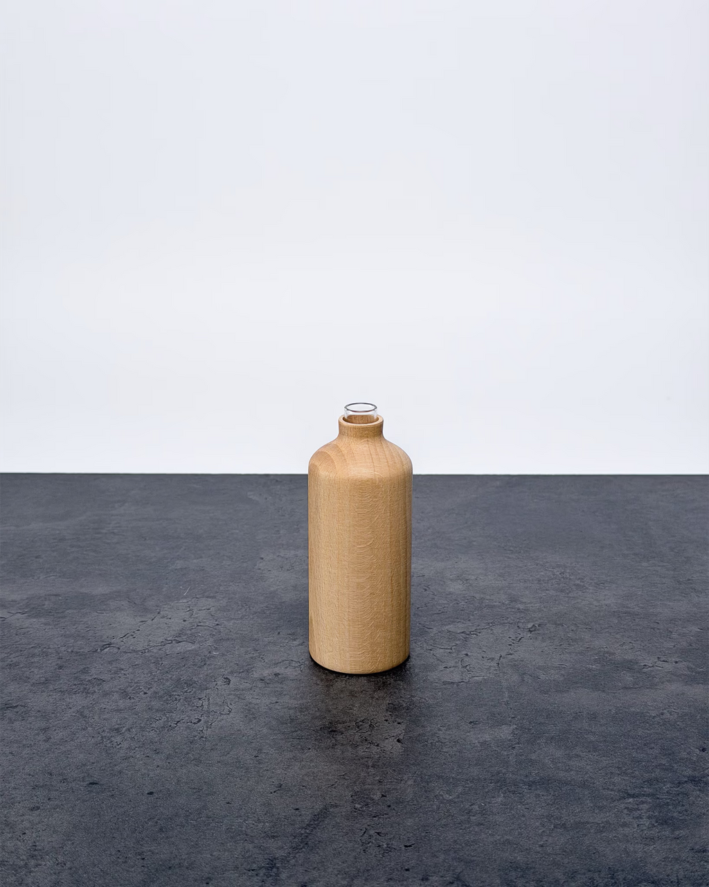 Holzvase Monolit