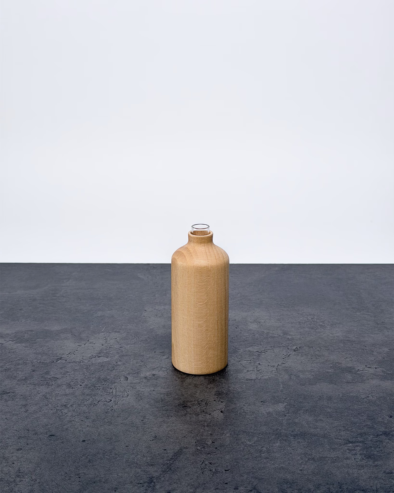 Holzvase Monolit