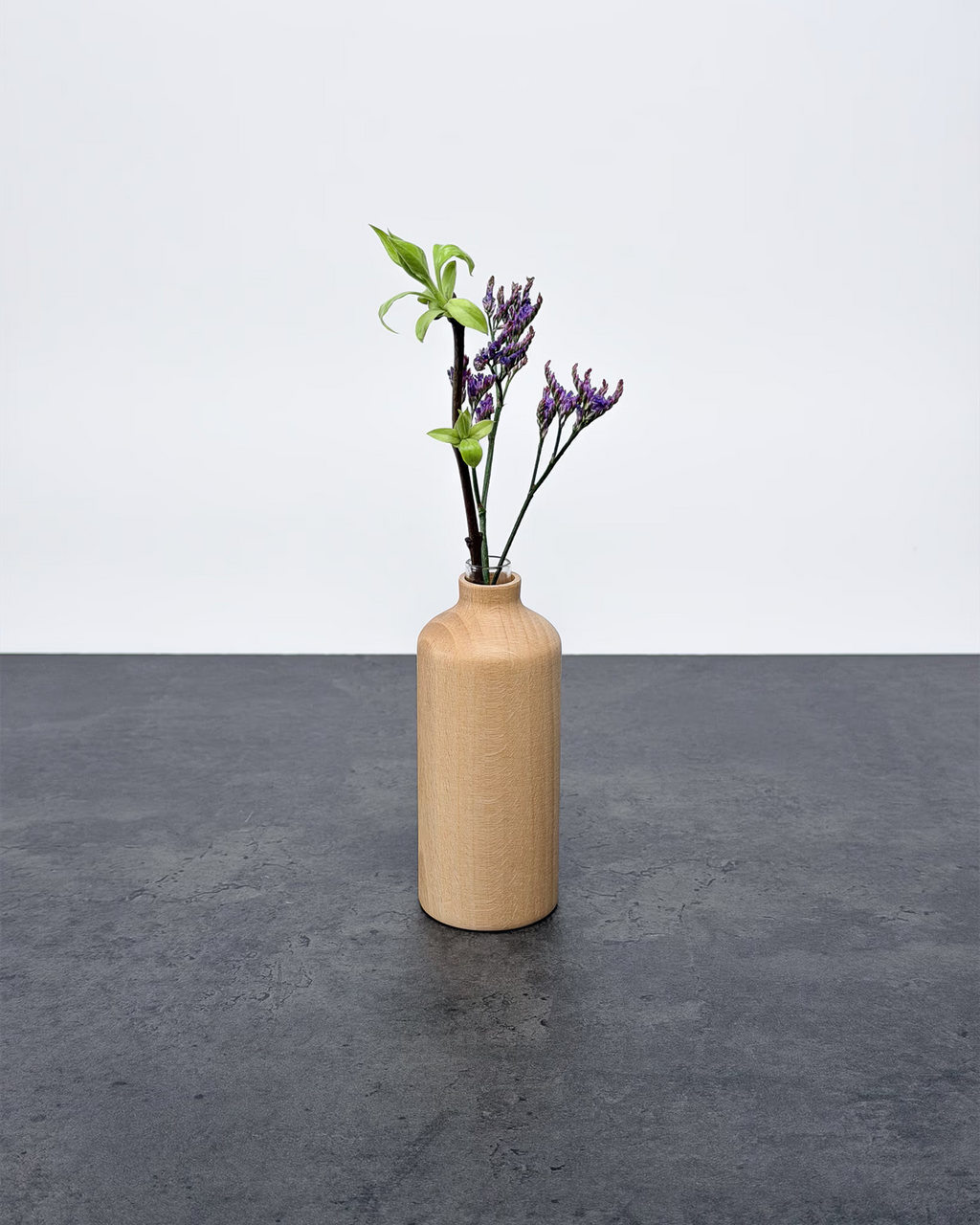 Holzvase Monolit
