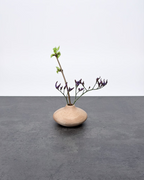 Holzvase Wulkan