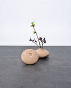 Holzvase Wulkan