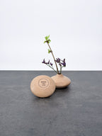 Holzvase Wulkan