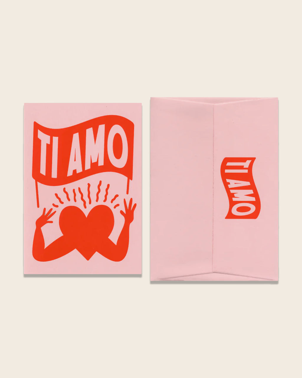 Greeting card TI AMO